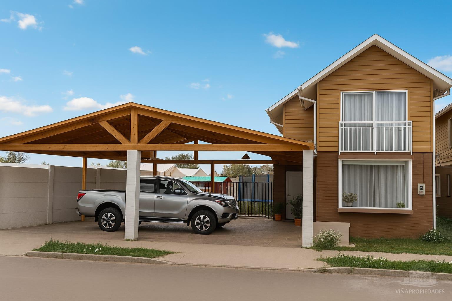 Venta  Casa en Condominio en Limache – 90 m², 3 Dormitorios, 3 Baños, 3 Estacionamientos, Terraza Techada, Quincho y Cocina Full Equipada