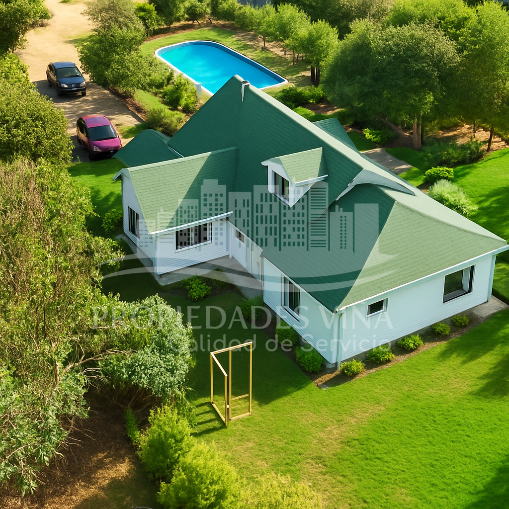 Venta Hermosa Parcela -valle Alegre - 2 Casas