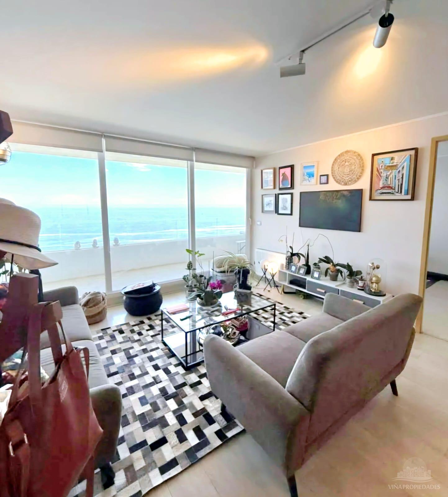 Arriendo Depto Frente Al Mar, Concón