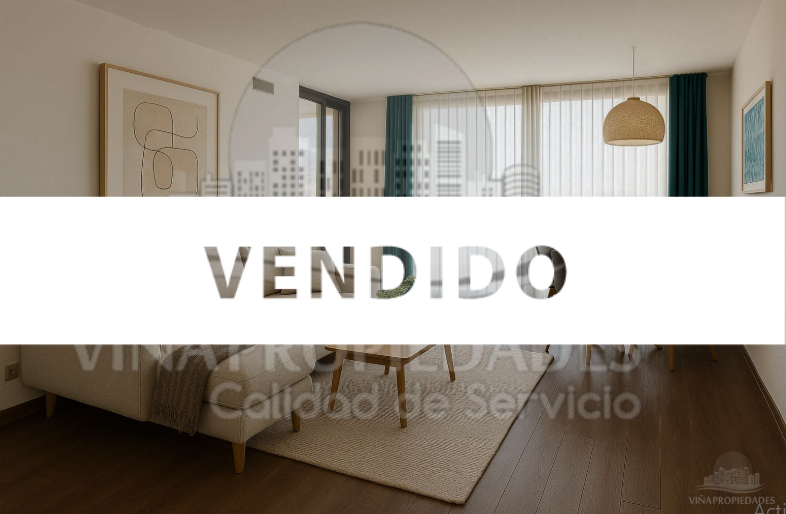 Departamento en Venta – Edificio Terramar, Viña del Mar 3 Dormitorios | 2 Baños | 102 m² útiles + terraza cerrada de 6 m² |  2 Estacionamientos | Bodega | Áreas co
